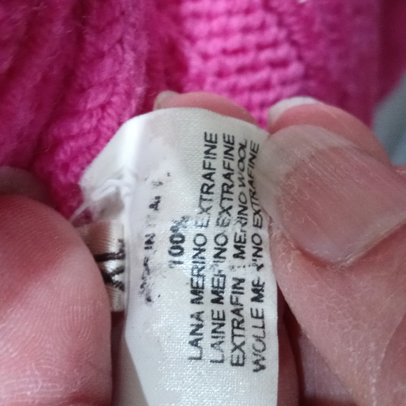 Hermes men's fuchsia sweater - Picture 6 of 6